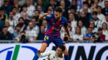 مشاجرة بين لاعبي ريال مدريد وبرشلونة وانتهاء الكلاسيكو بطرد بيدري